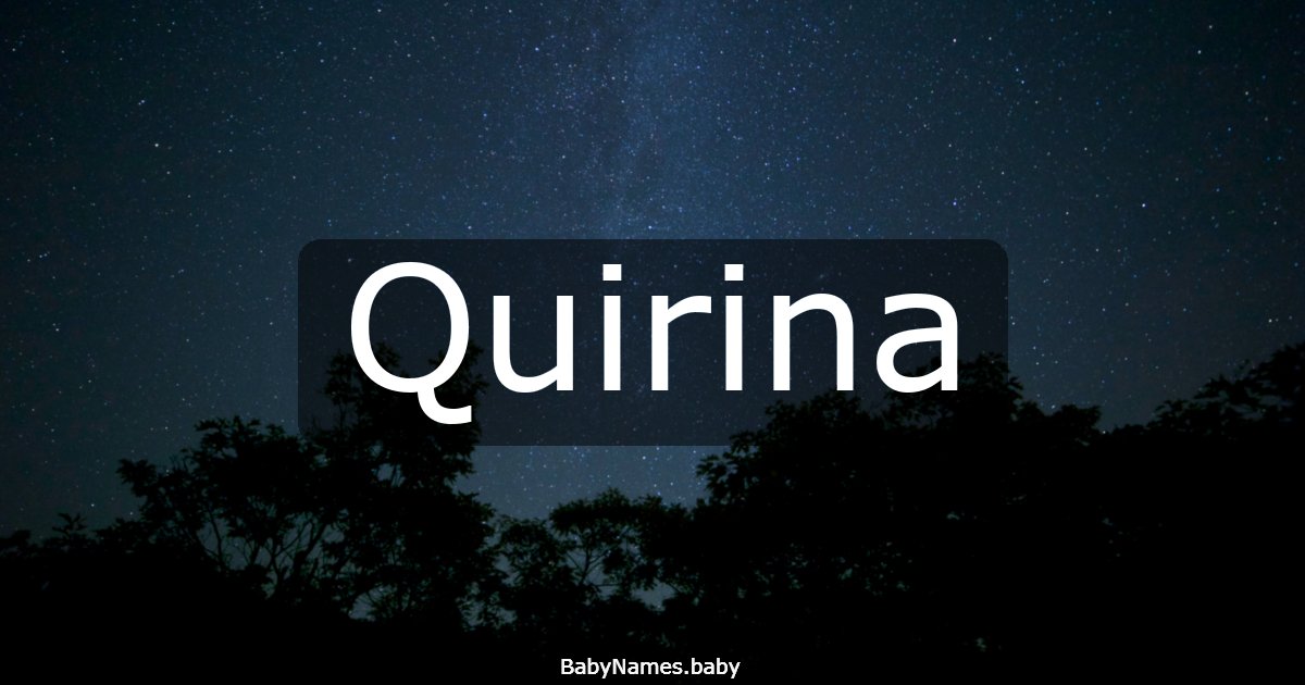 Quirina