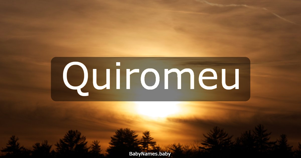 Quiromeu