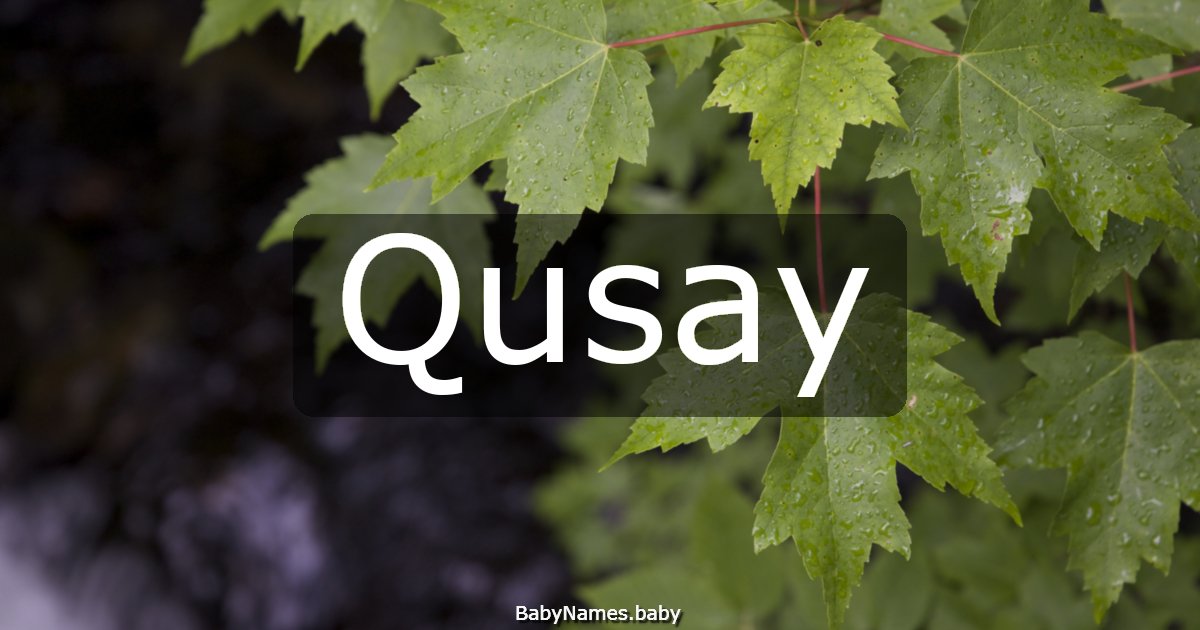 Qusay