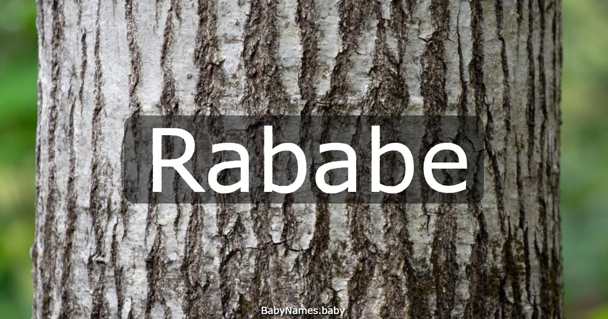 Rababe