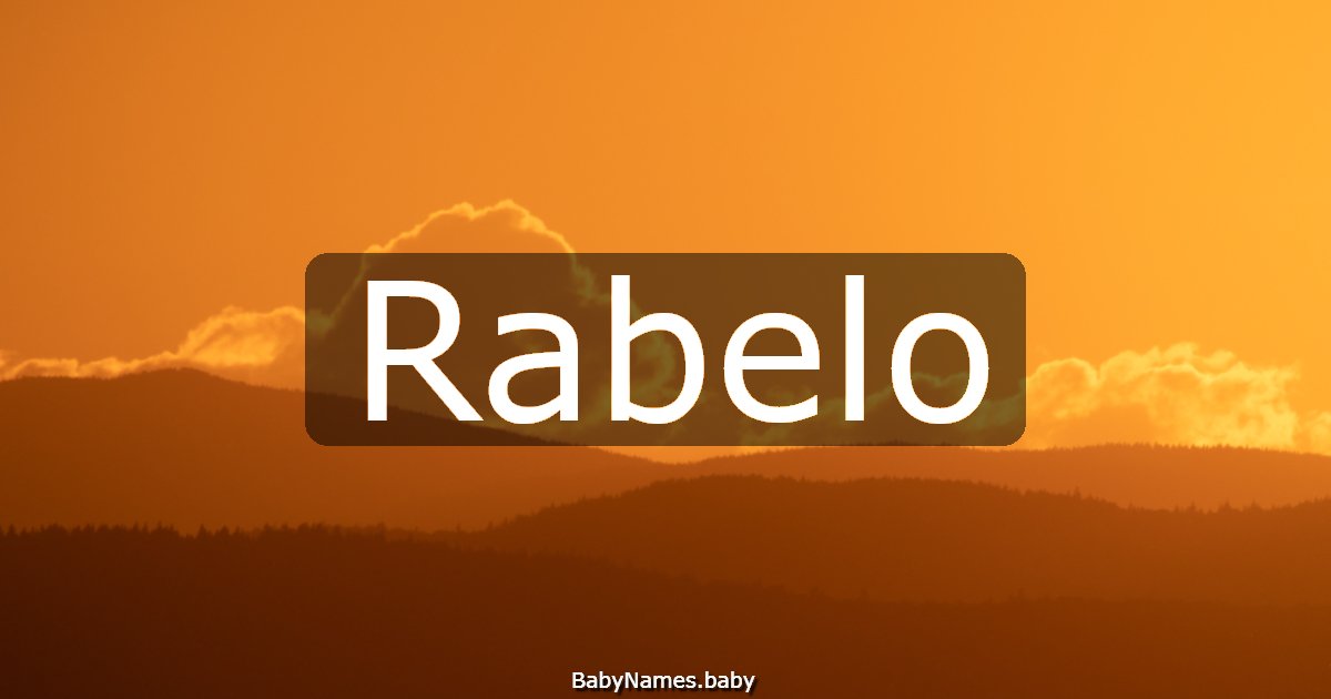 Rabelo