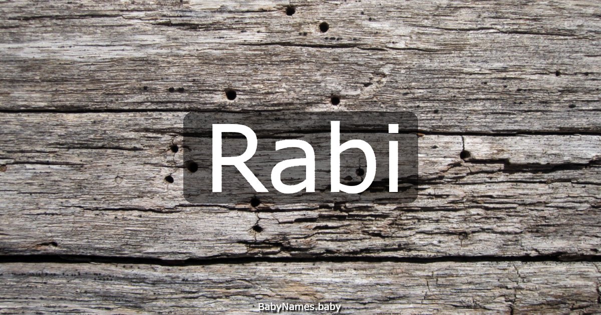 Rabi