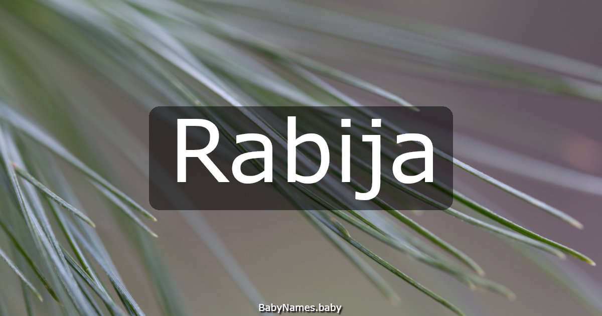 Rabija