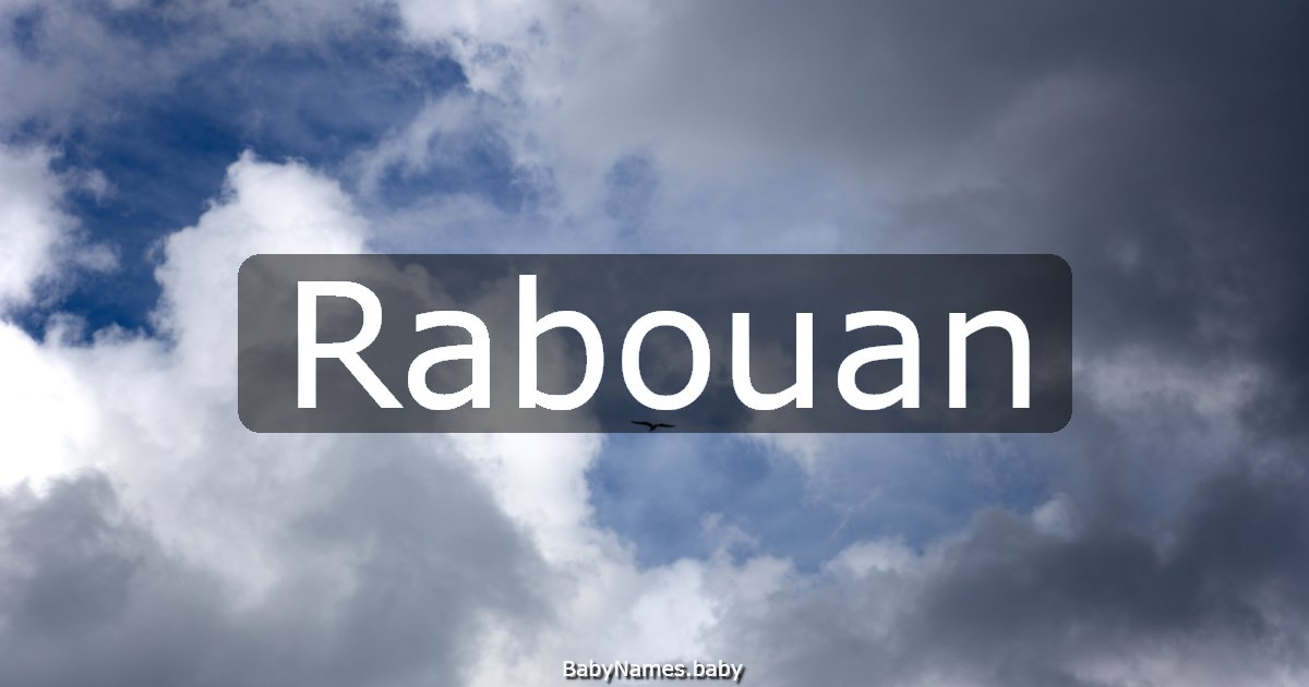 Rabouan