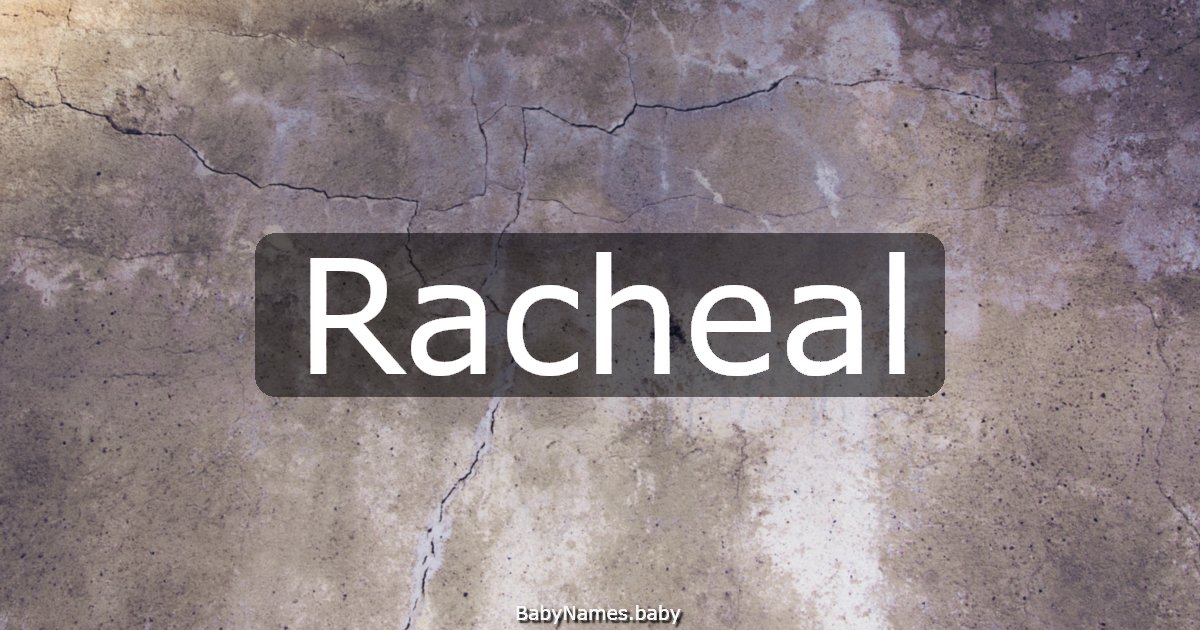 Racheal