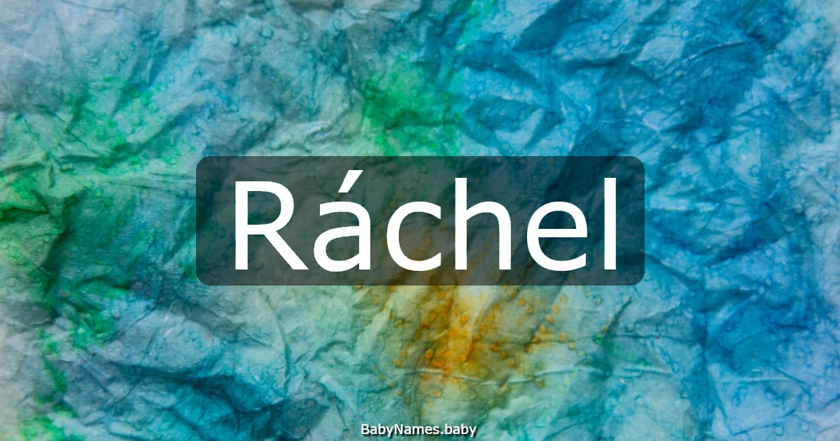 Ráchel