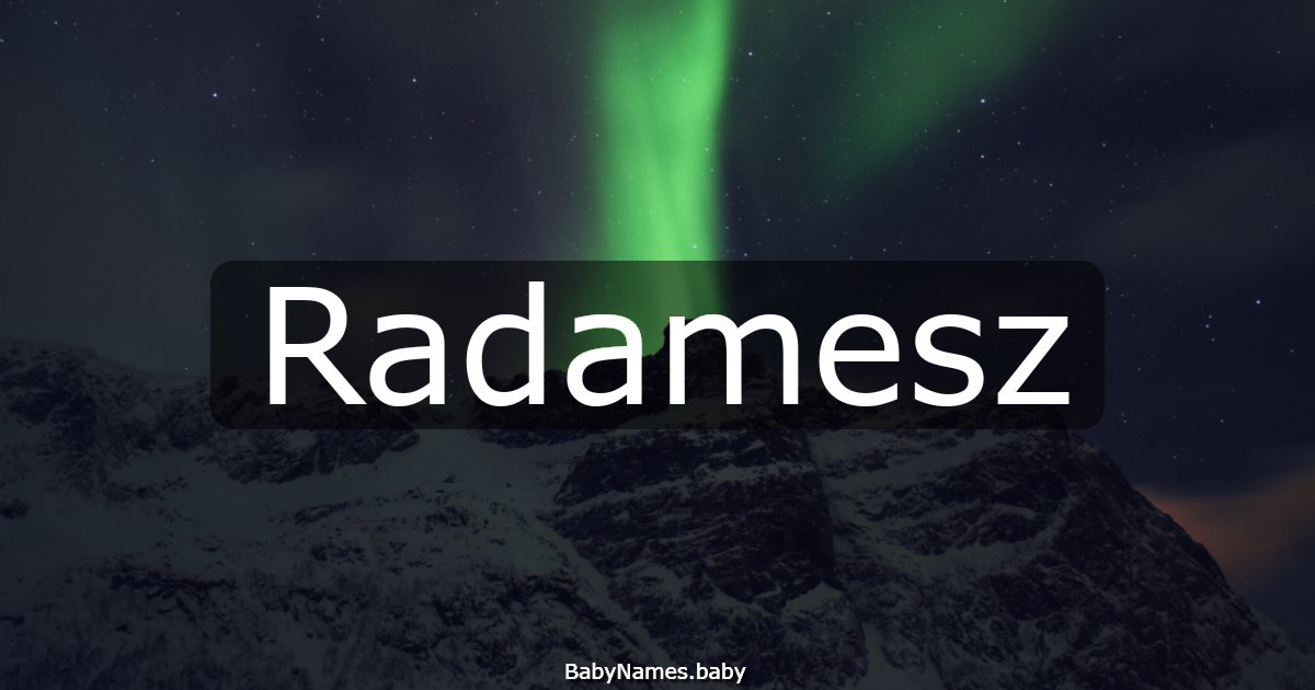 Radamesz