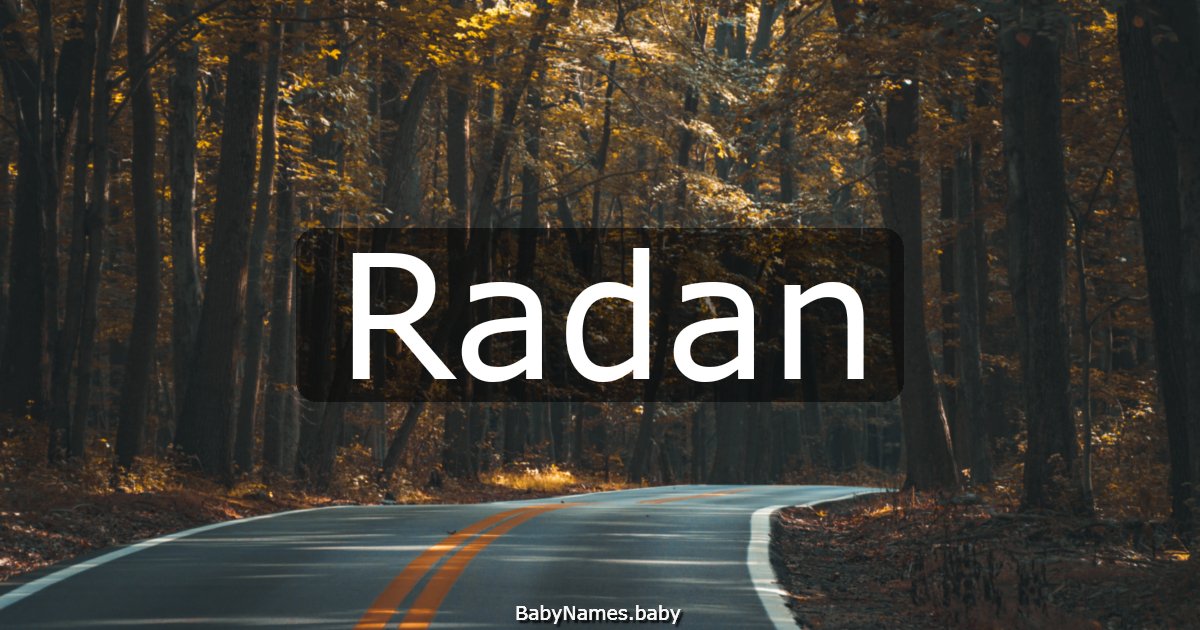 Radan