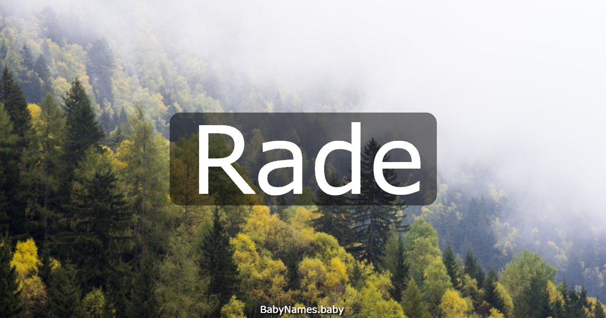 Rade