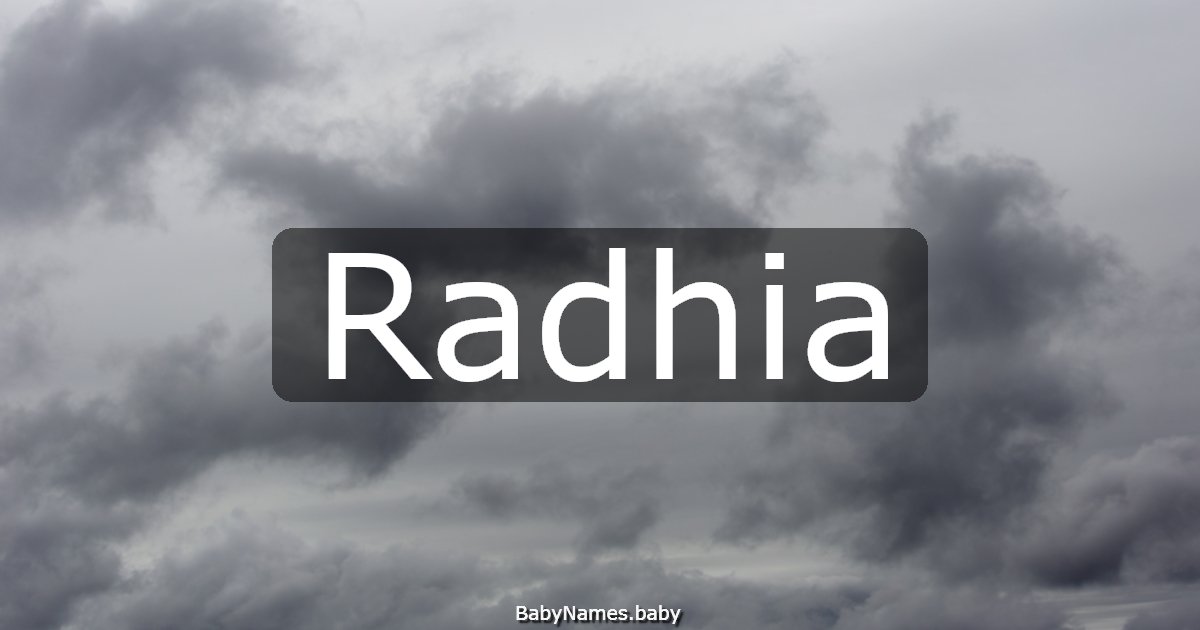 Radhia