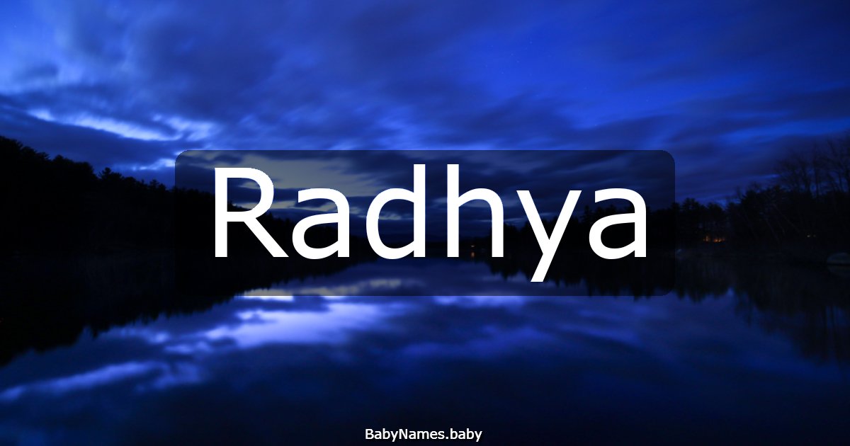 Radhya