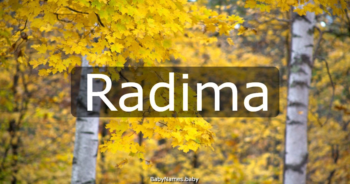 Radima