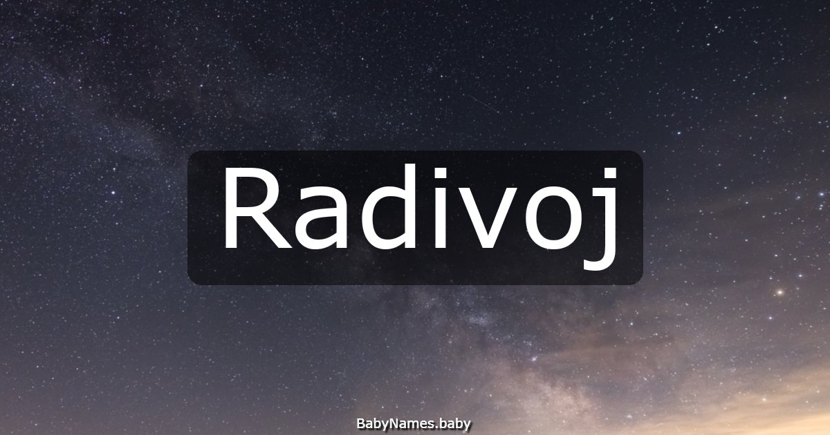 Radivoj