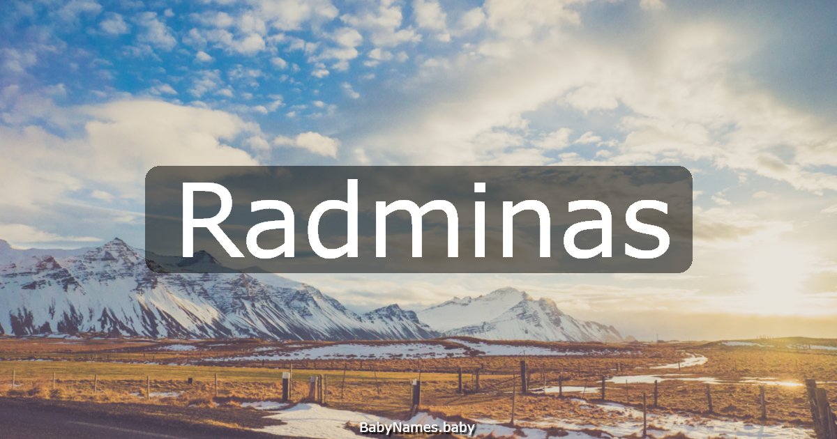 Radminas