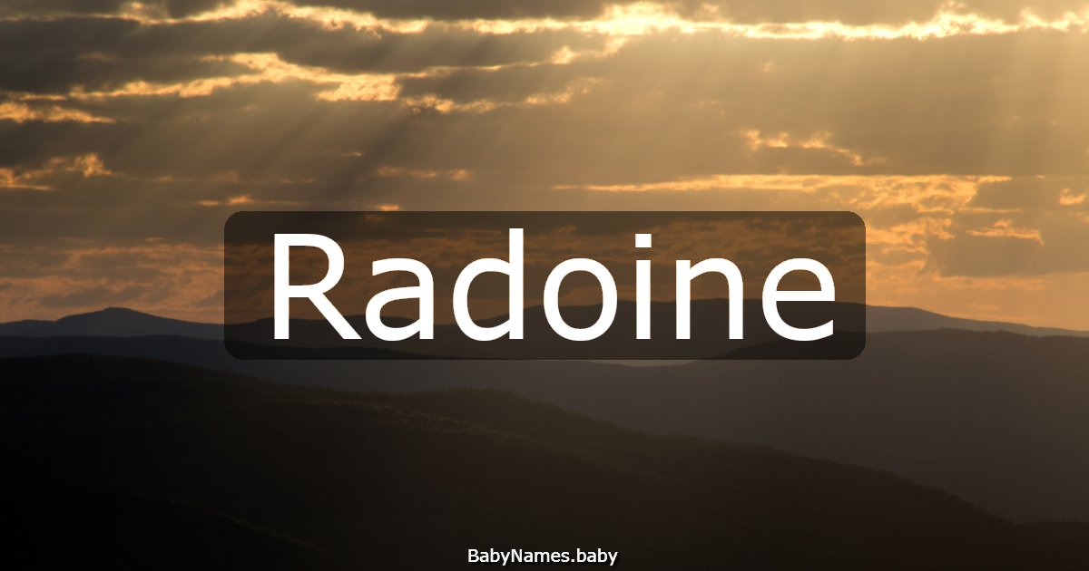 Radoine