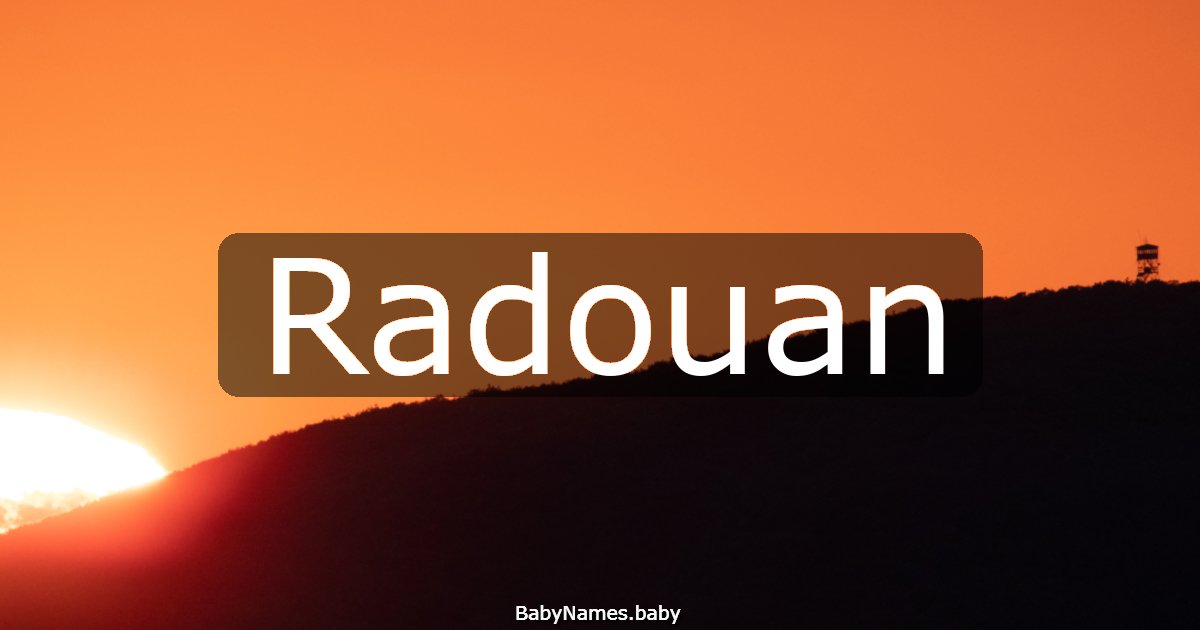 Radouan