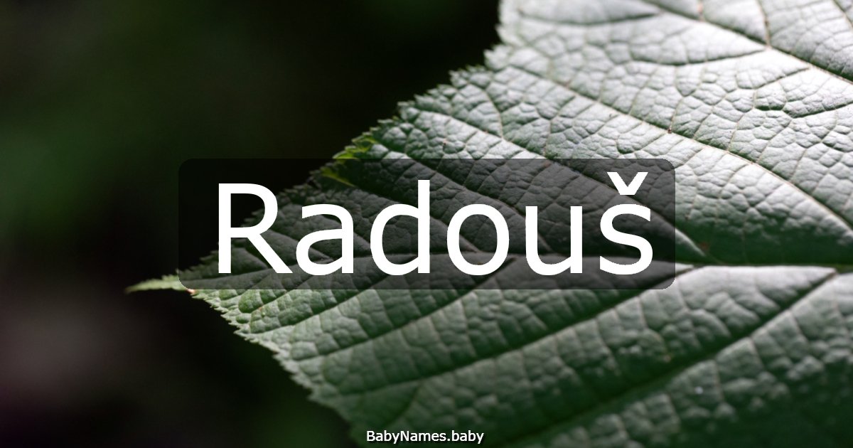 Radouš