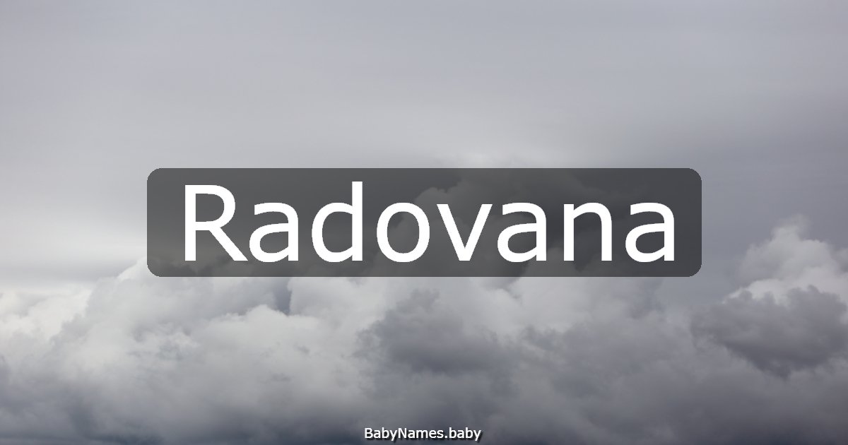 Radovana