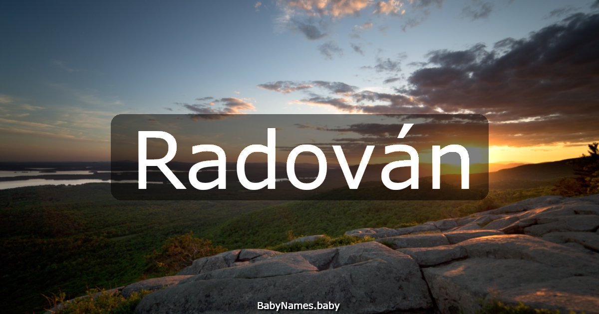 Radován