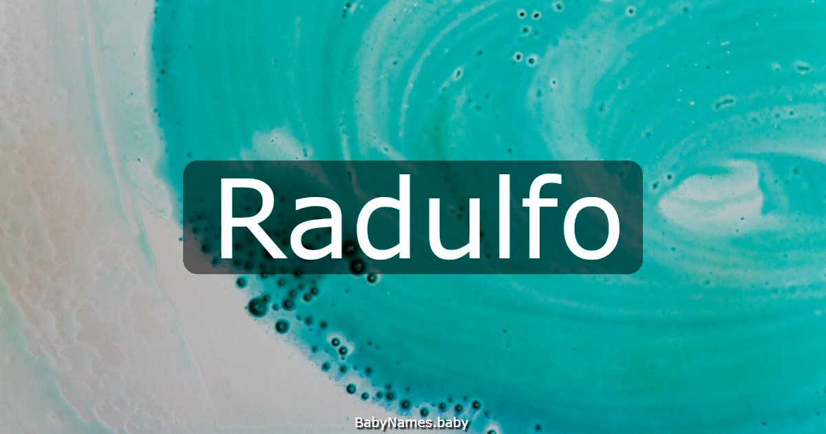 Radulfo