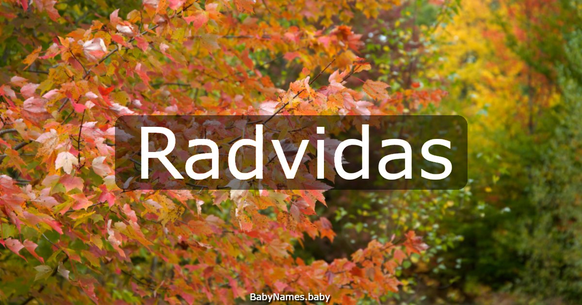 Radvidas