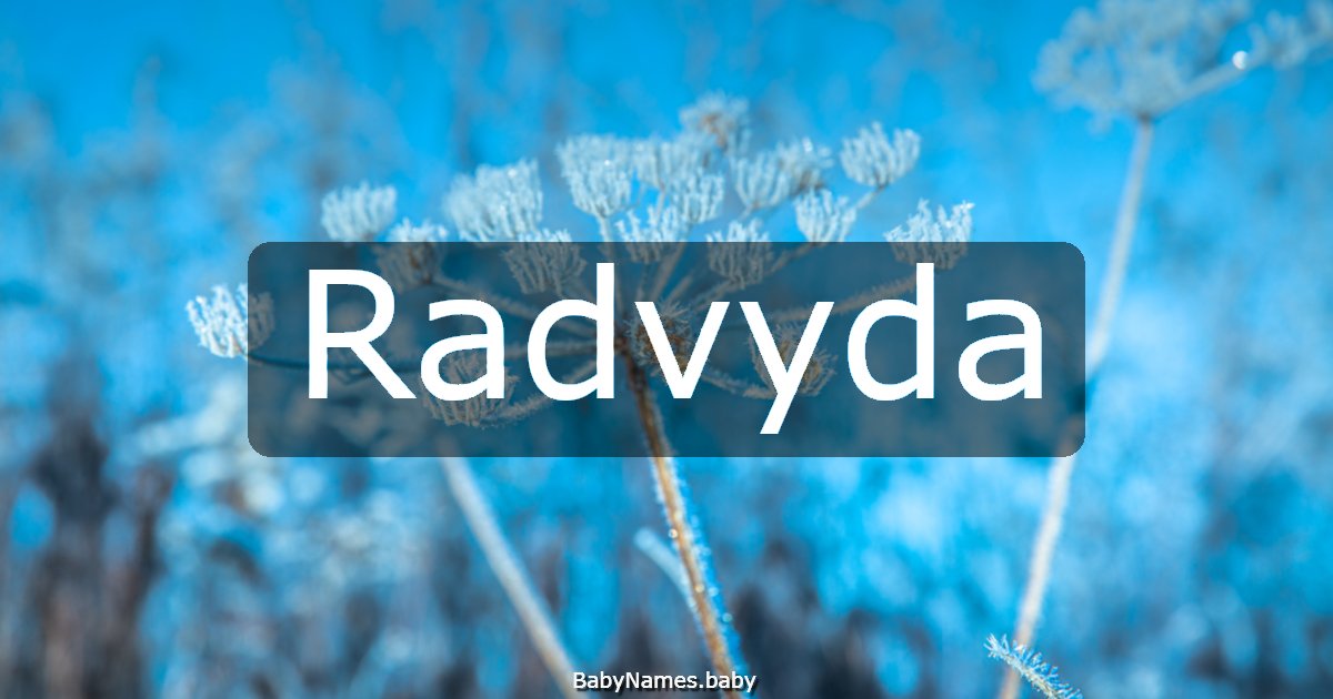 Radvyda