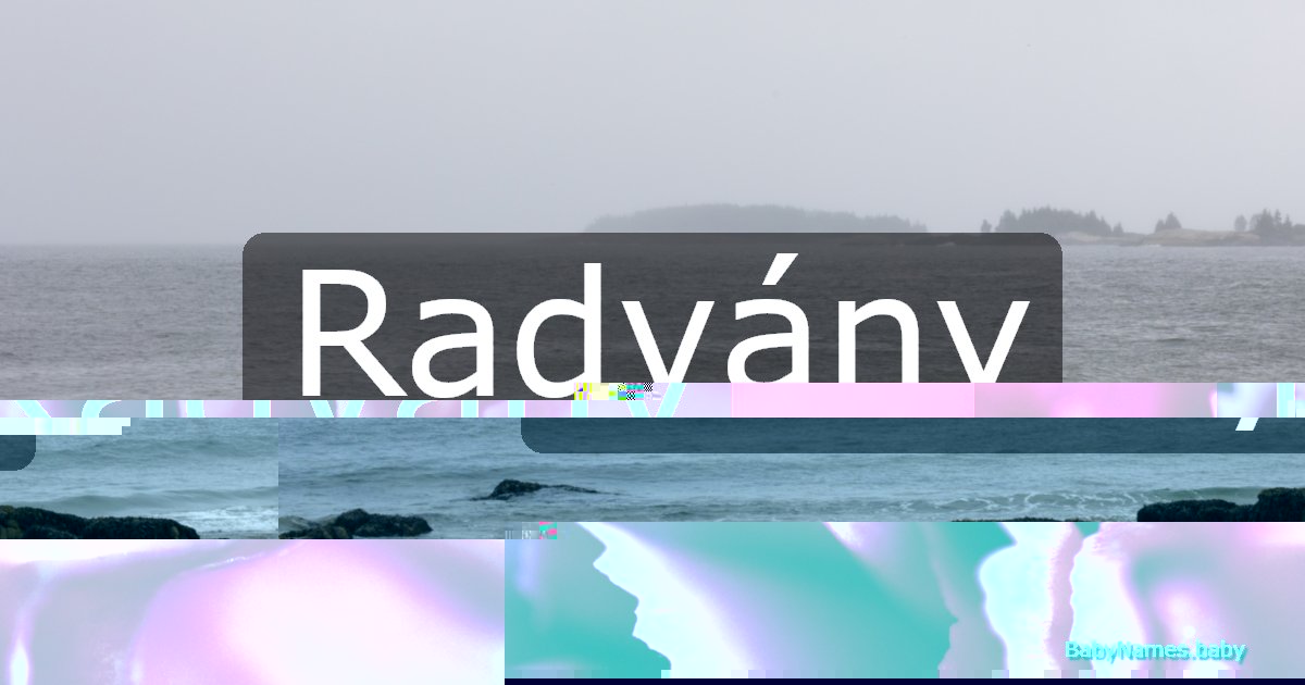 Radvány
