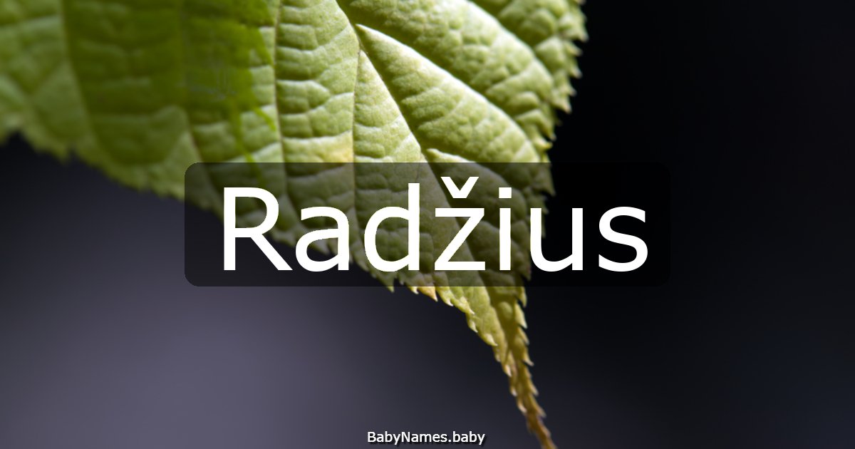 Radžius