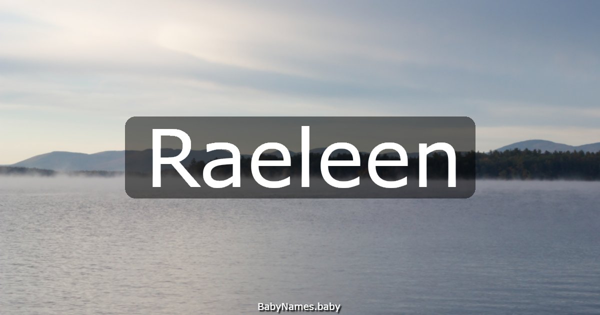 Raeleen