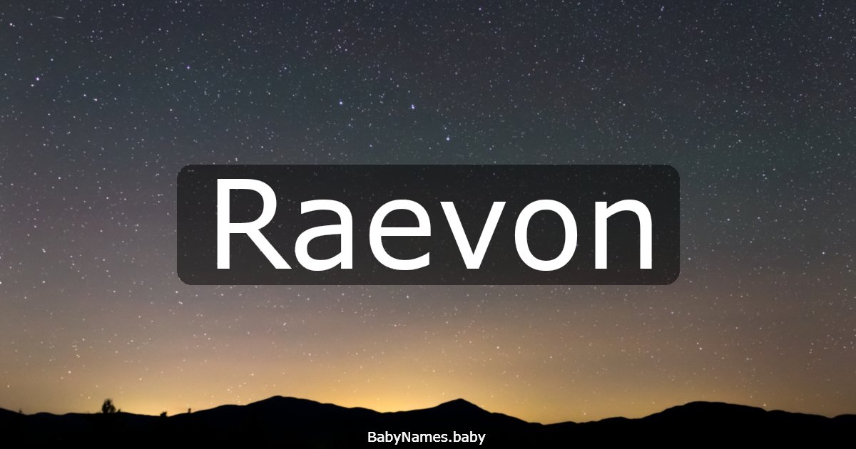 Raevon