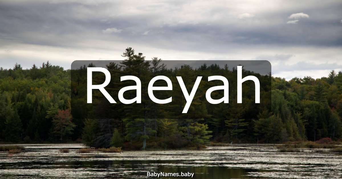 Raeyah