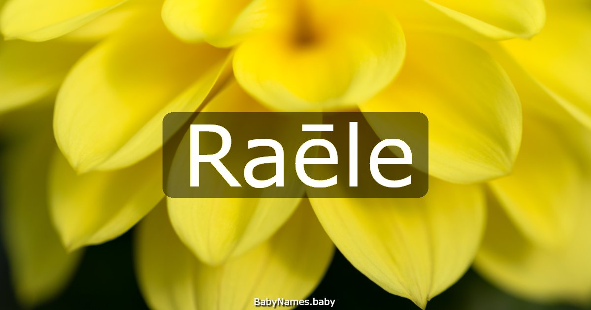 Raēle