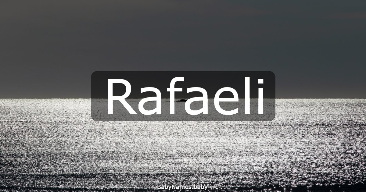 Rafaeli