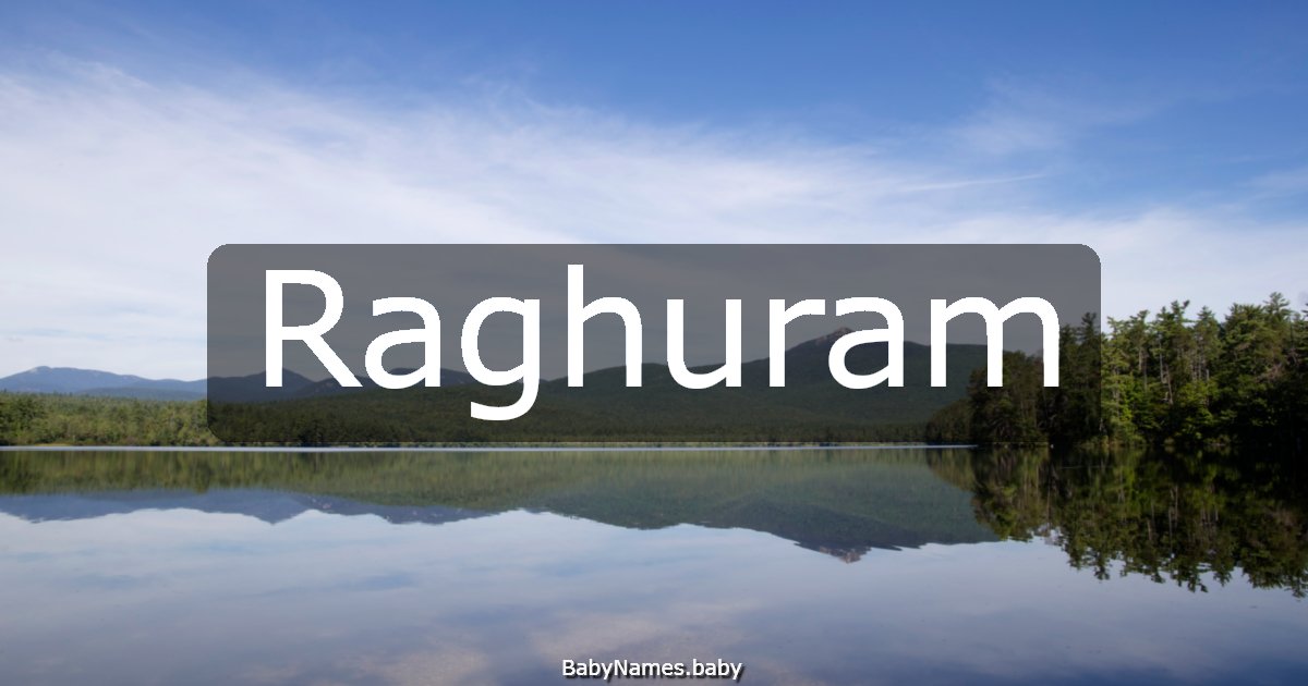 Raghuram