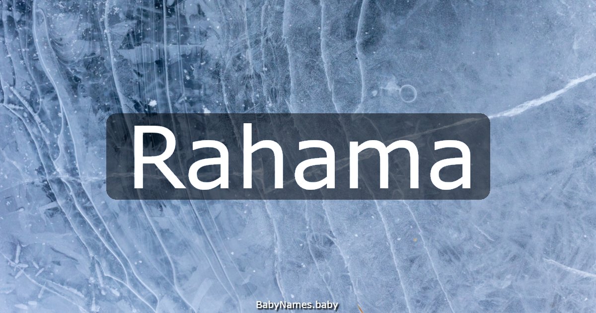 Rahama