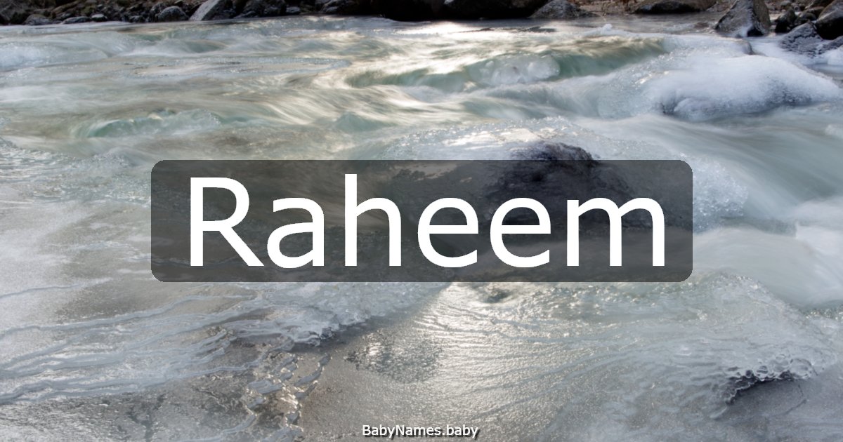 Raheem