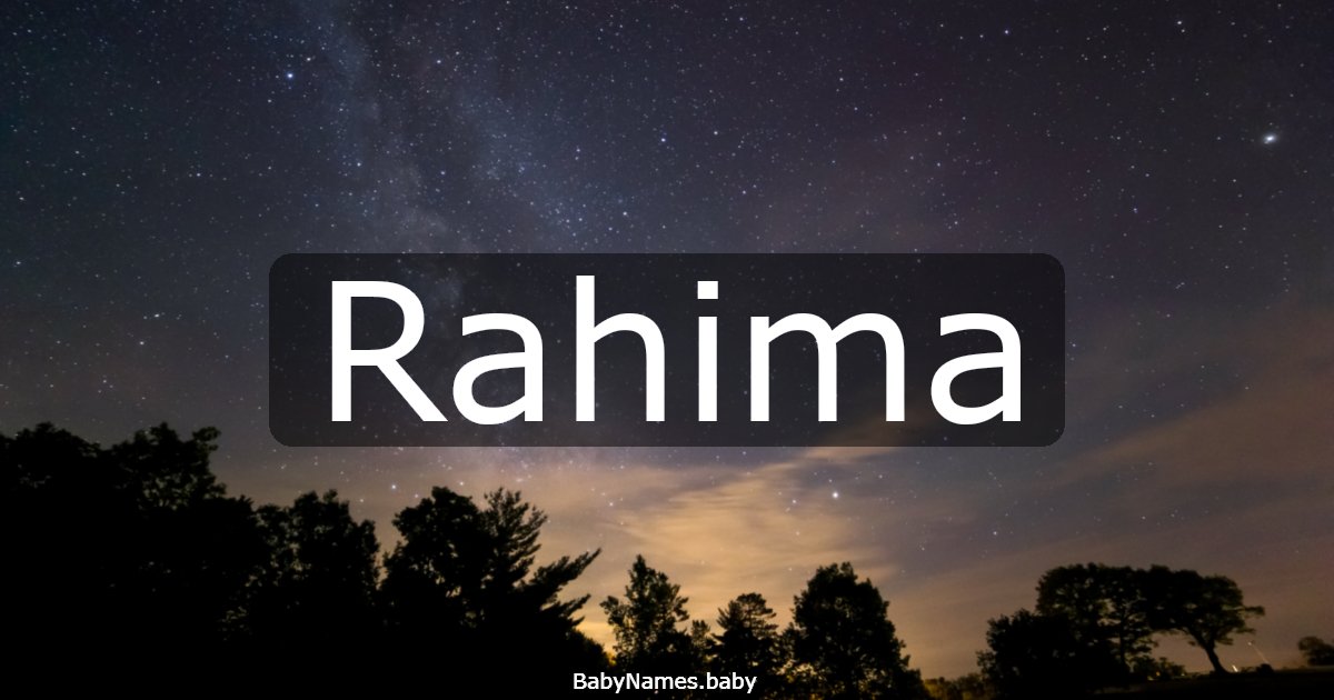Rahima