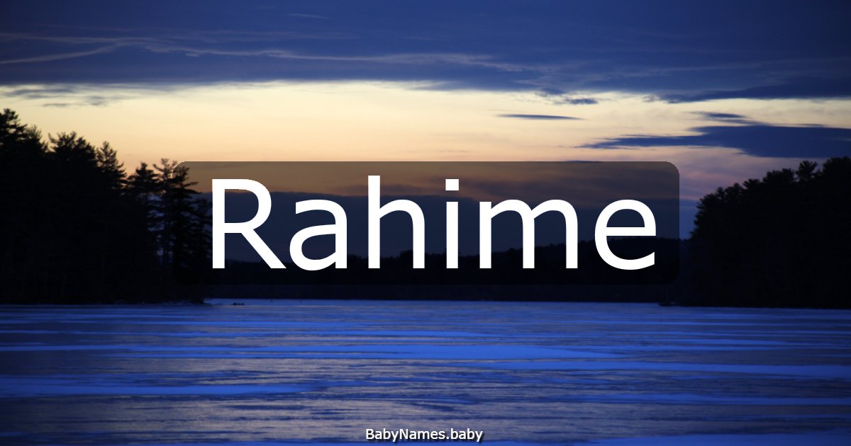 Rahime