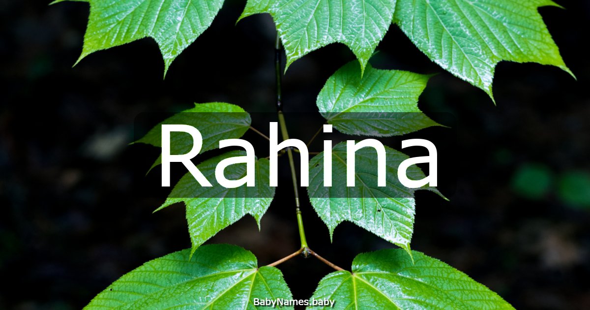 Rahina