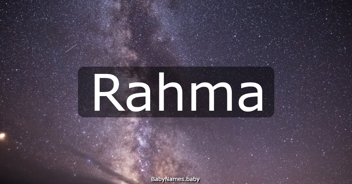 Rahma