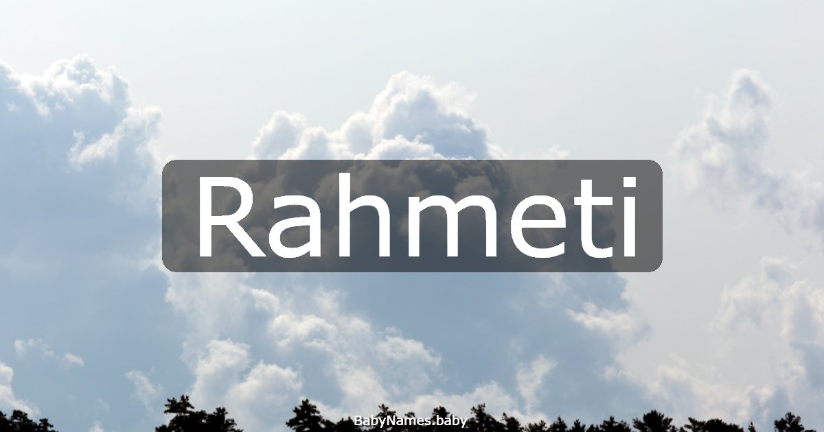 Rahmeti
