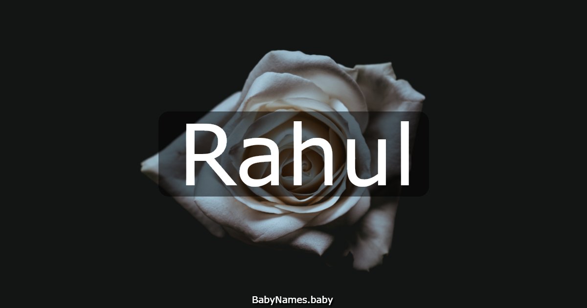Rahul