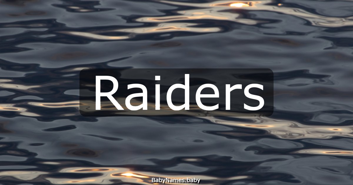 Raiders