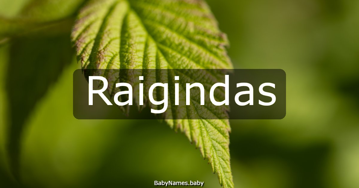 Raigindas