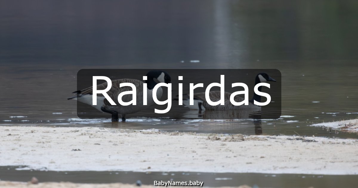 Raigirdas