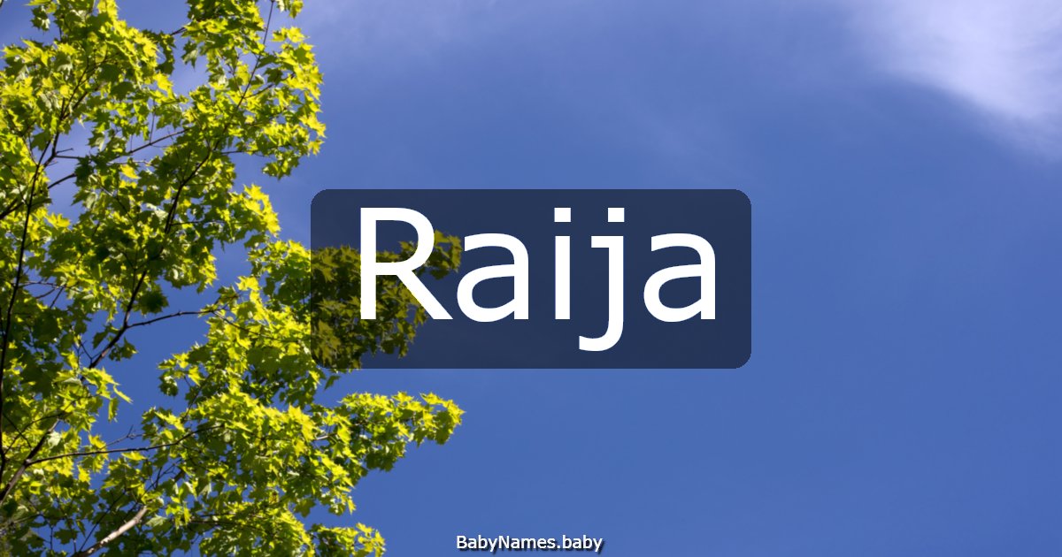 Raija