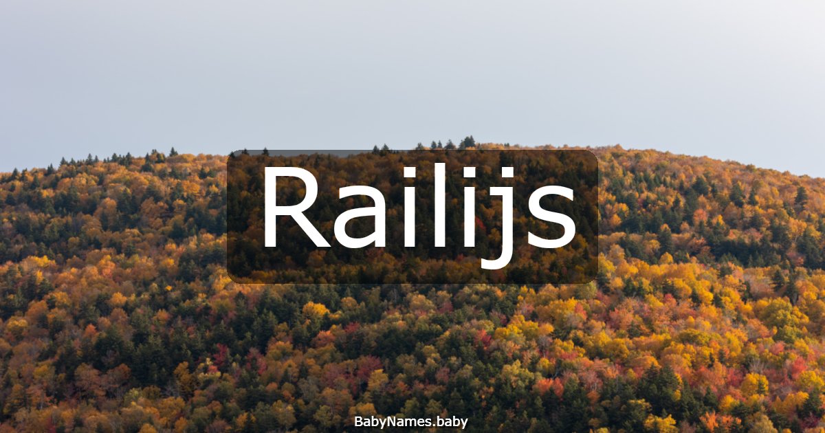 Railijs