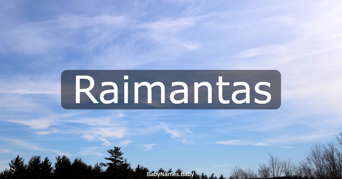Raimantas