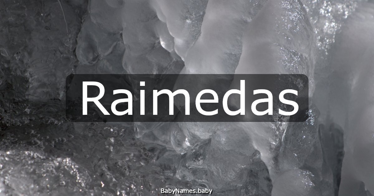 Raimedas