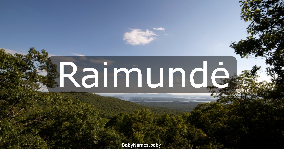 Raimundė